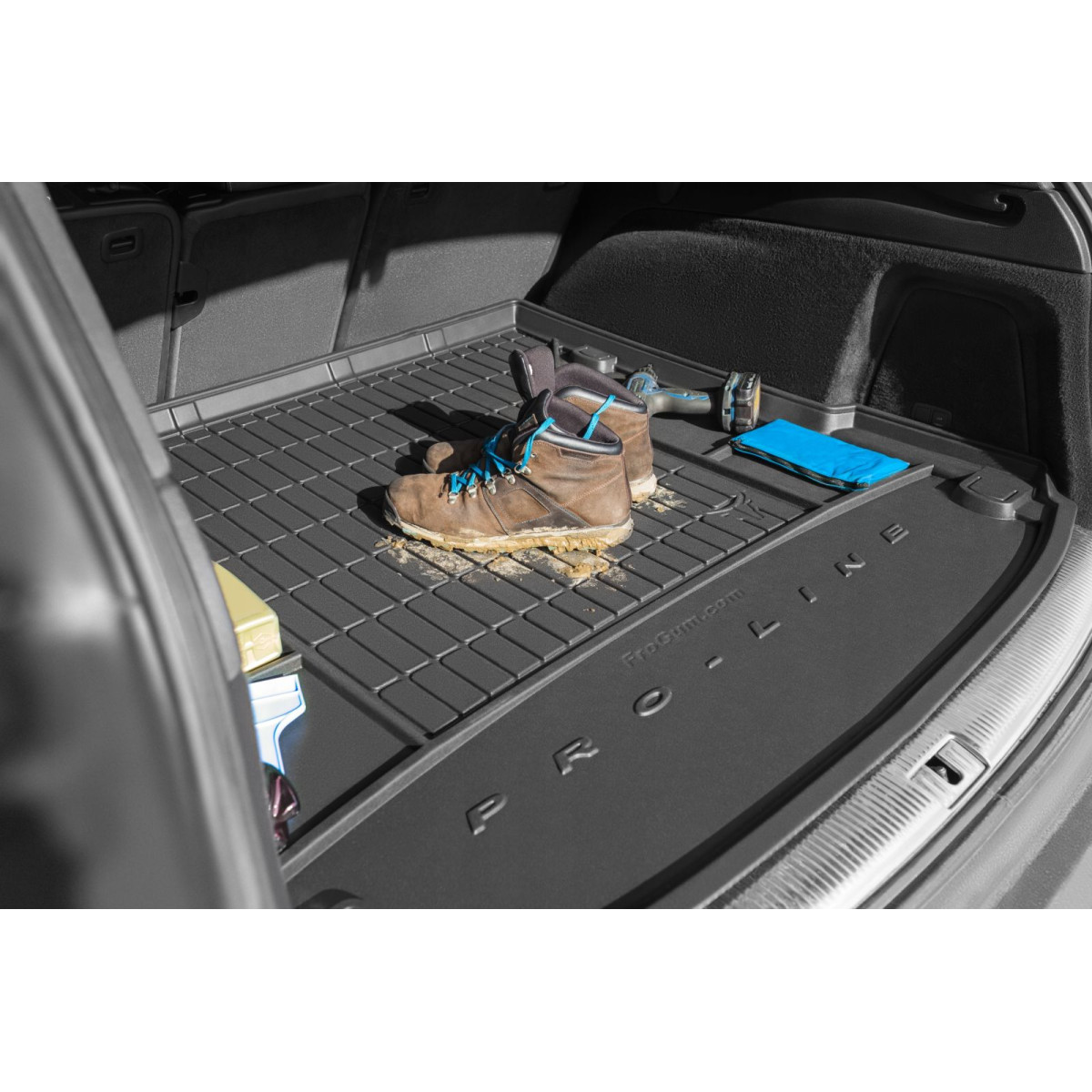 Kofferraummatte aus Gummi Proline Lexus RX III Hybrid 2008-2015  (einstufiger kofferraum)