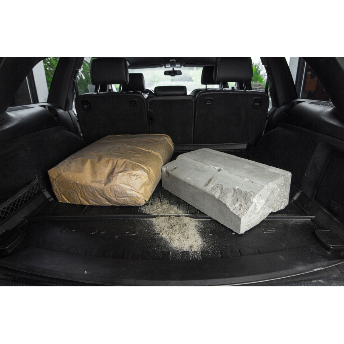 Kofferraummatte aus Gummi Proline Lexus RX III Hybrid 2008-2015  (einstufiger kofferraum)