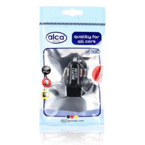 ALCA Ladegerät 3xUSB 12/24V 2,1A, schwarz