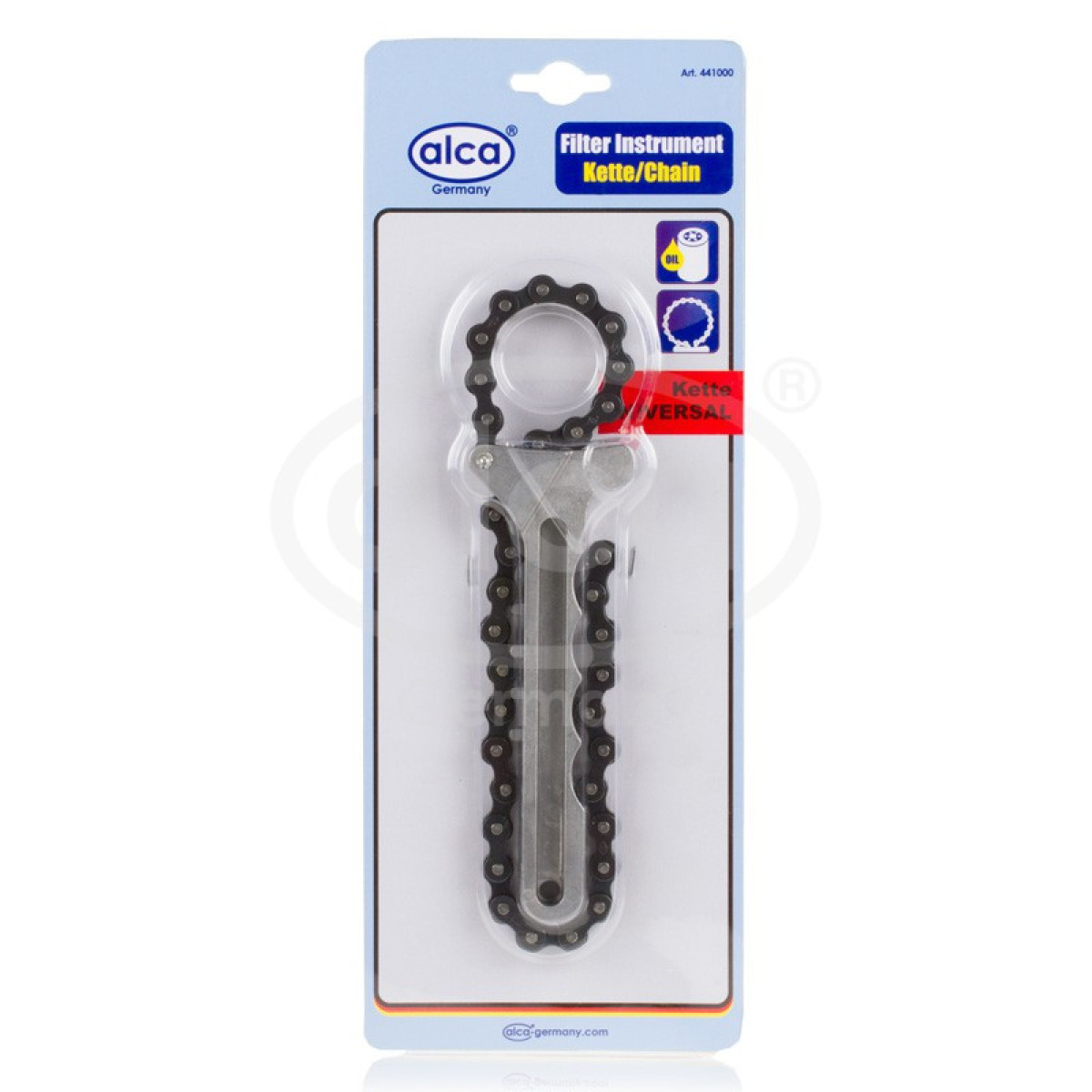 ALCA Oil Filter Wrench, Chain Type, Ölfilterschlüssel ALCA Oil Filter Wrench, Chain Type, Ölfilterschlüssel