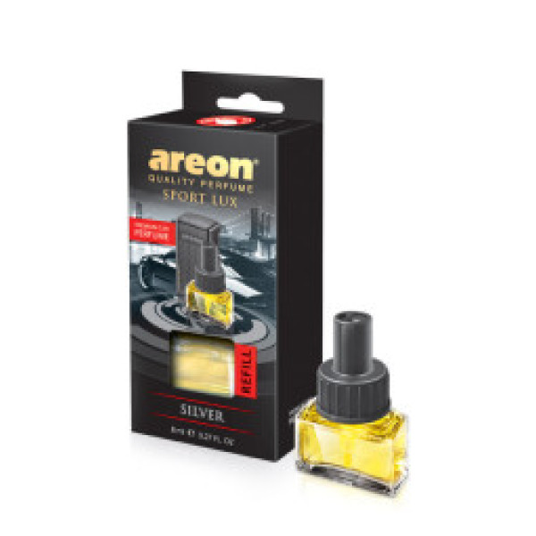AREON Car Silver Nachfüll-Lufterfrischer, 8 ml