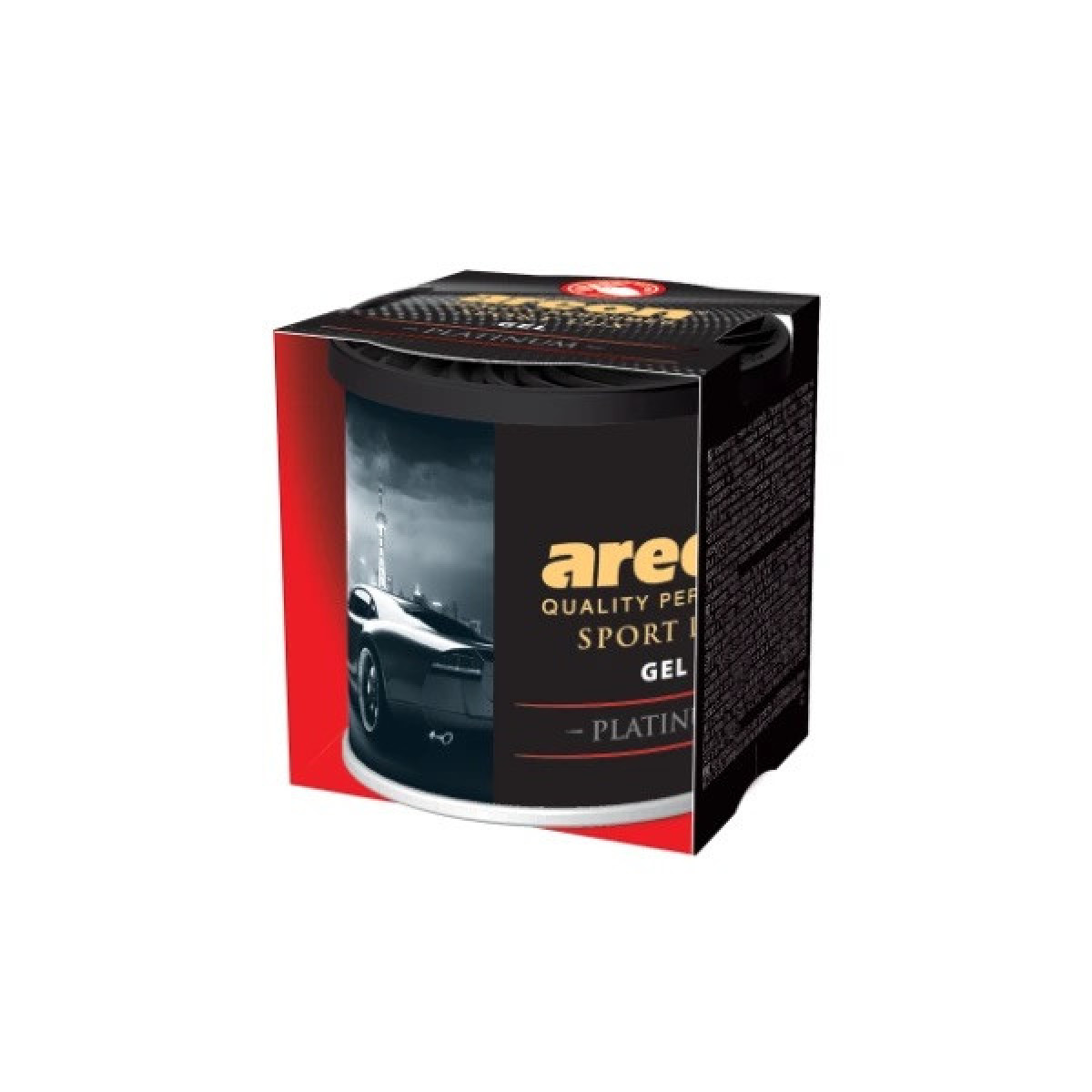 AREON Gel Sport Lux Platinum, Lufterfrischer in der Box