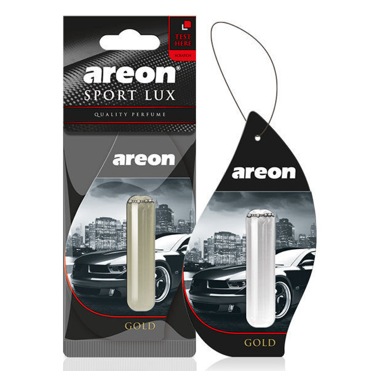 AREON Liquid Sport Lux Gold Lufterfrischer, 5 ml