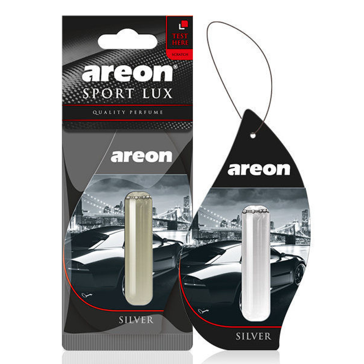 AREON Liquid Sport Lux Silver Lufterfrischer, 5 ml