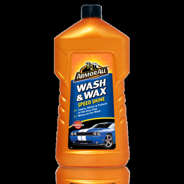 ARMORALL Wash & Wax, Shampoo mit Wachs, 1 L
