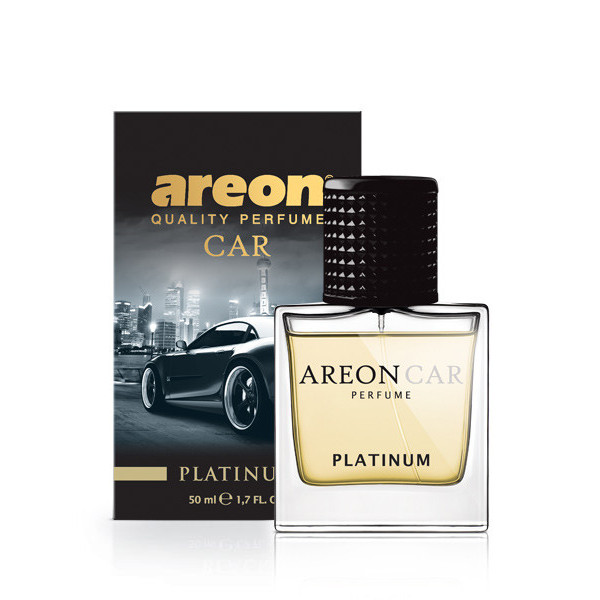 AREON Car Perfume Platinum, Spray-Lufterfrischer, 50 ml