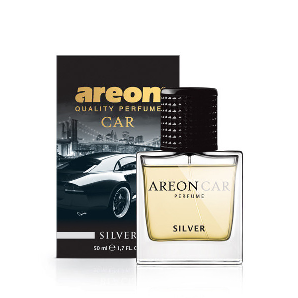 AREON Car Perfume Silver Lufterfrischerspray, 50 ml