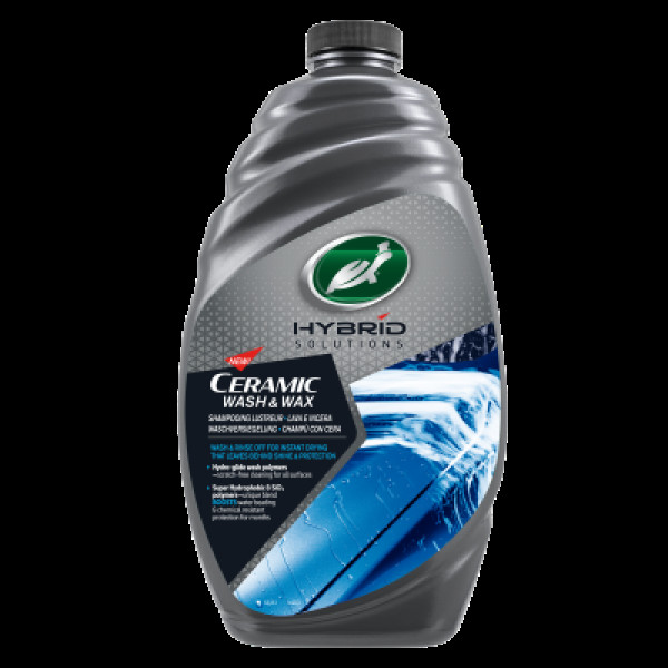 Turtle Wax HS Ceramic Wash & Wax, Keramikwachsbeschichtung, 1,42 L