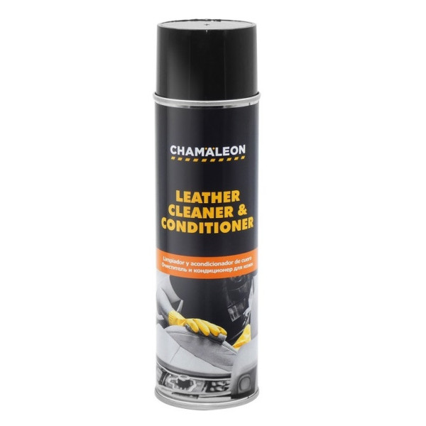 CHAMAELEON Aerosol Leather Cleaner And Conditioner, Lederreiniger-Pflegemittel, 500 ml CHAMAELEON Aerosol Leather Cleaner And Conditioner, Lederreiniger-Pflegemittel, 500 ml