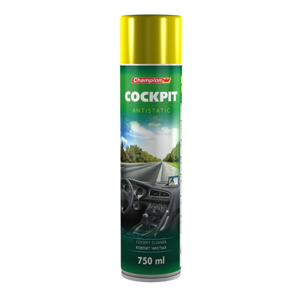 CHAMPION aero Cockpit Cleaner Lemon, Armaturenbrettreiniger, 750 ml