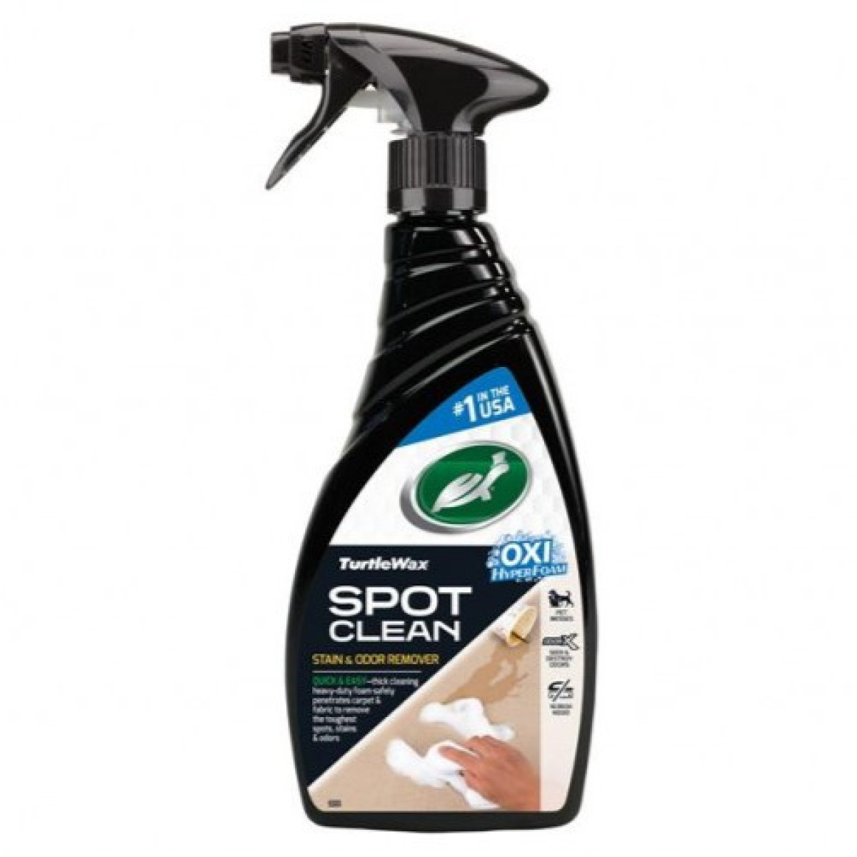 TURTLE WAX Spot Clean Stain&Odor Remover, Flecken- und Geruchsentferner, 500 ml