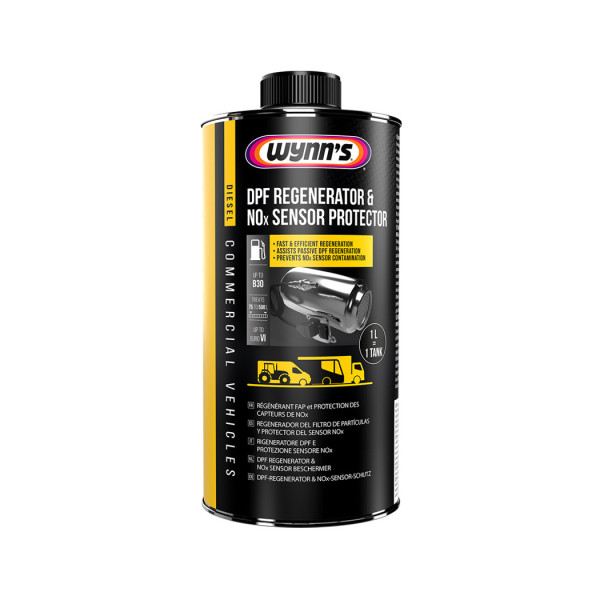 WYNNS DPF Regenerator&NOxSensor Protector, Dieseladditiv zur DPF-Regeneration und NOx-Schutz, 1 L