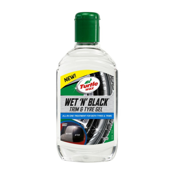 Turtle Wax® Wet N Black Trim, Außendetail-Renovierer, 300 ml