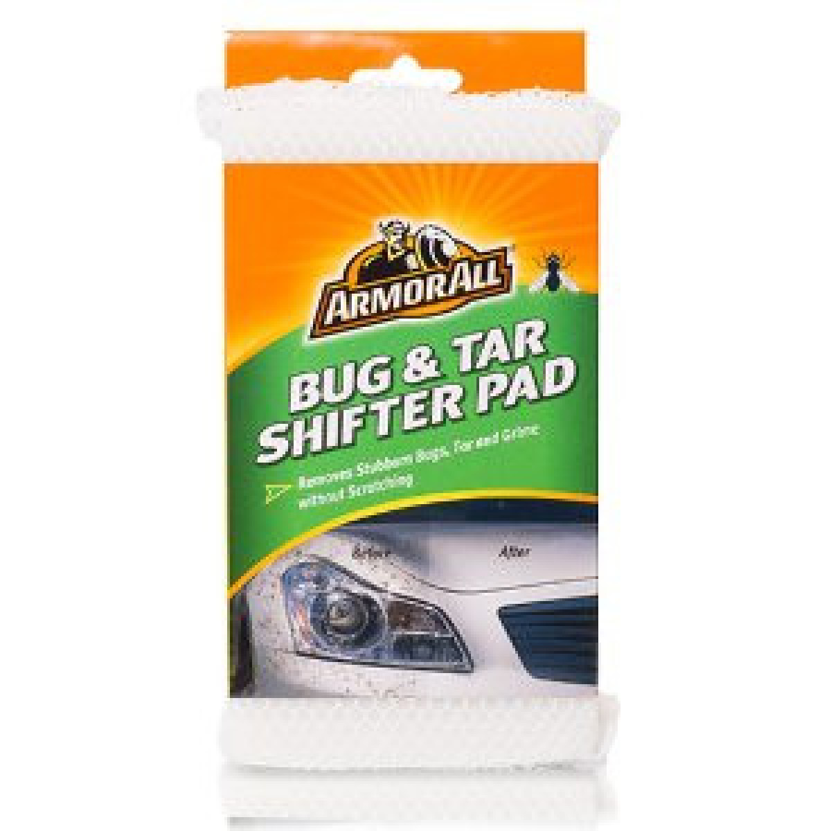 ARMORALL Bug & Tar Shifter Pad, Schwamm zum Reinigen von Insekten und Teer