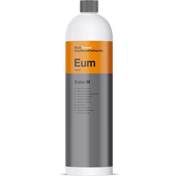 KOCH CHEMIE Adhesive Remover Eulex M, Klebstoff- und Harzentferner für matte Oberflächen, 1L