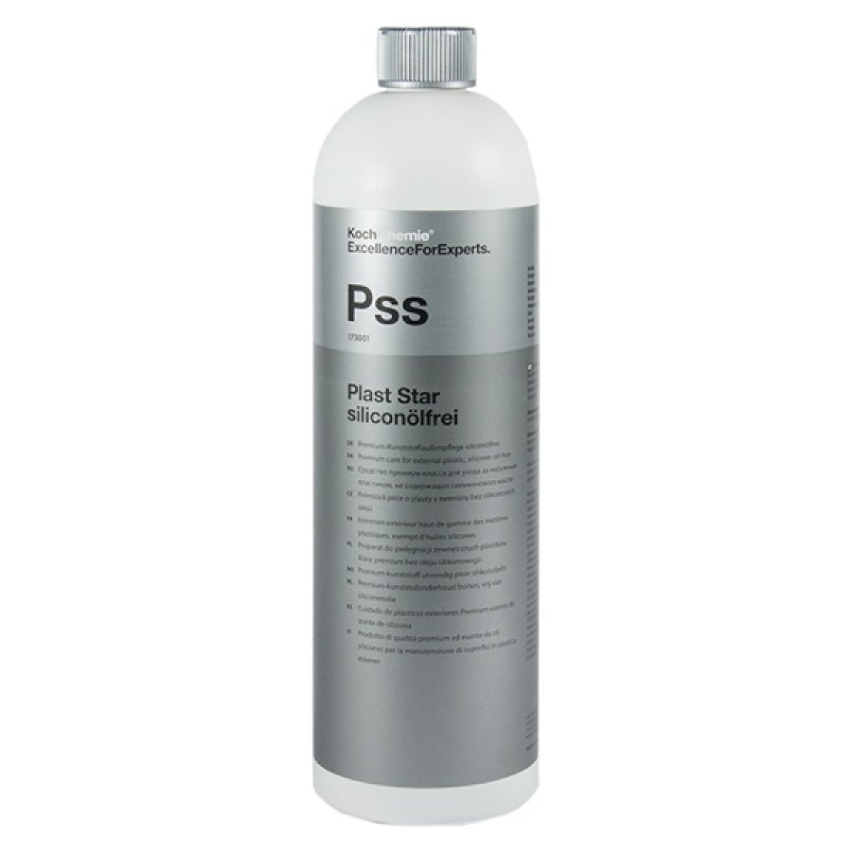 KOCH CHEMIE Care for External Plastic Without Silicone Plast Star Pps, silikonfreies Kunststoff-Außenpflegemittel, 1L