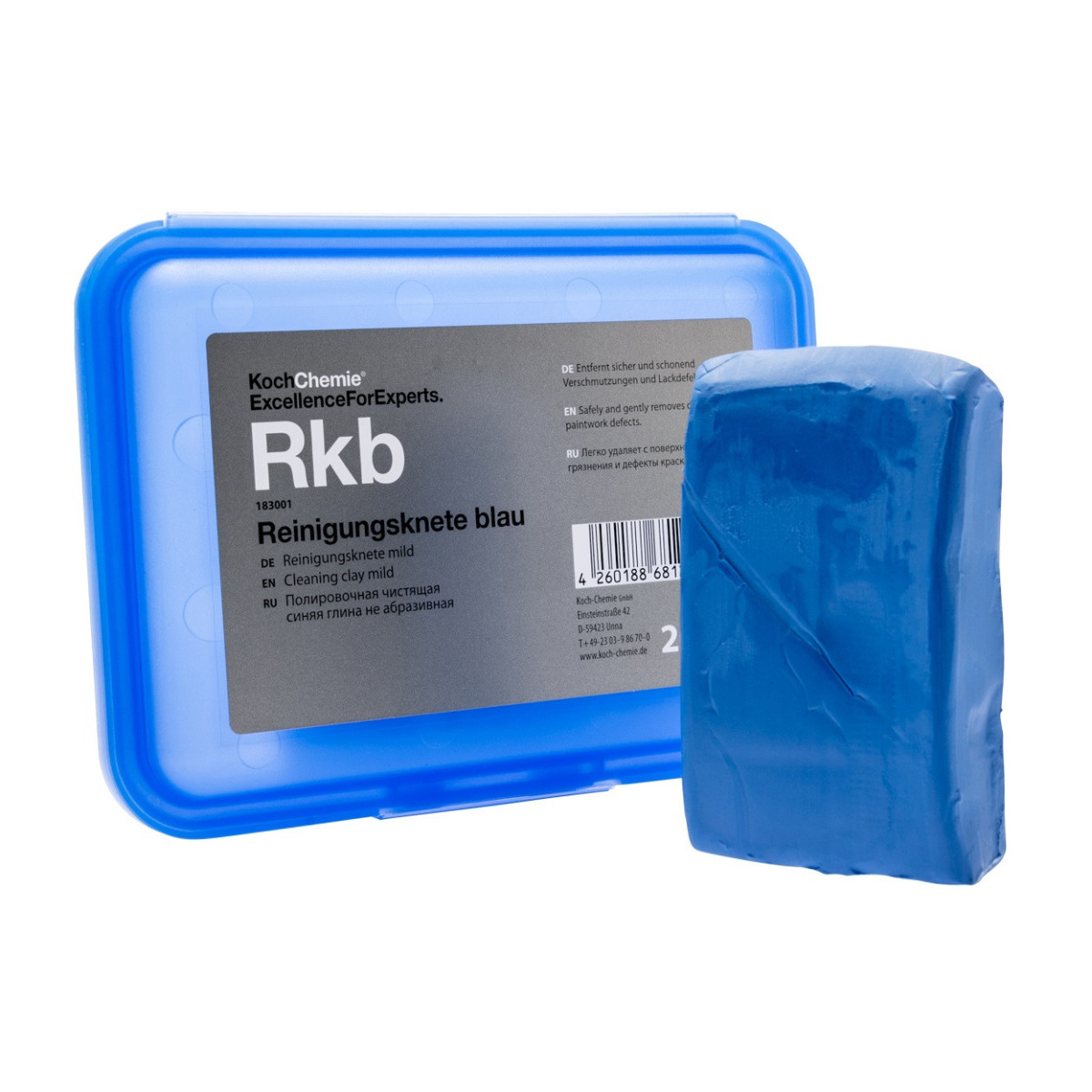 KOCH CHEMIE Cleaning clay, soft Rkb, Reinigungsknete, weich, 200 g KOCH CHEMIE Cleaning clay, soft Rkb, Reinigungsknete, weich, 200 g