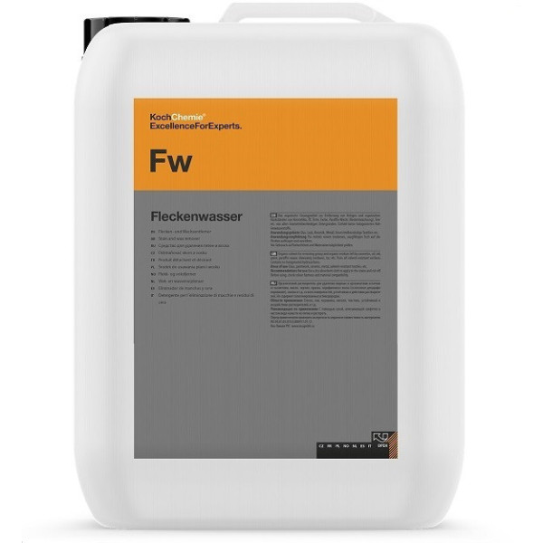KOCH CHEMIE Stain and Wax Remover Fleckenwasser Fw Flecken- und Wachsentferner, 10L