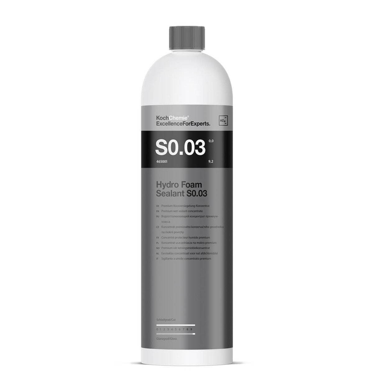 KOCH CHEMIE Hydro Foam Sealant S0.03, Hydrophobes Wachs, 1L