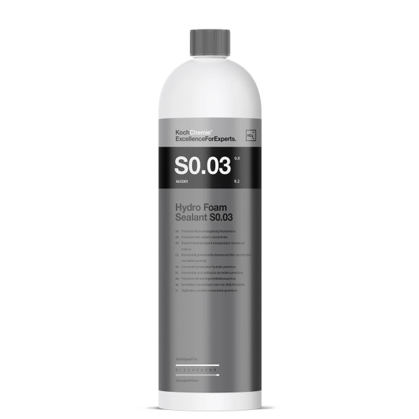 KOCH CHEMIE Hydro Foam Sealant S0.03, Hydrophobes Wachs, 1L KOCH CHEMIE Hydro Foam Sealant S0.03, Hydrophobes Wachs, 1L