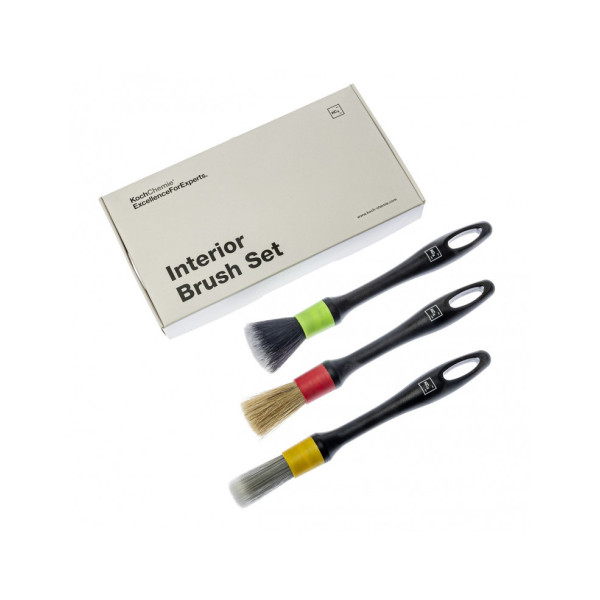 KOCH CHEMIE Interior brush set, Bürsten zur Innenreinigung