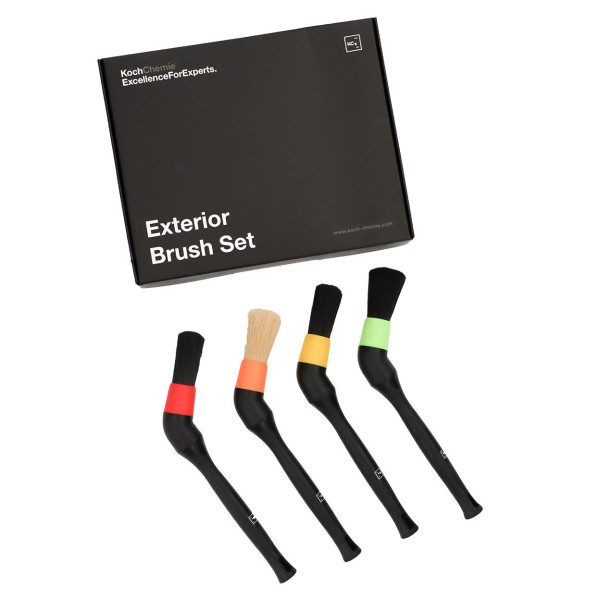 KOCH CHEMIE Exterior Brush Set, Außenpinsel-Set, 4-tlg