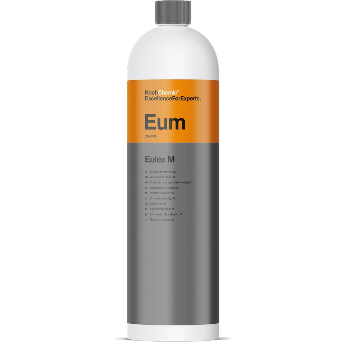KOCH CHEMIE Adhesive Remover Eulex M, Klebstoff- und Harzentferner für matte Oberflächen, 1L
