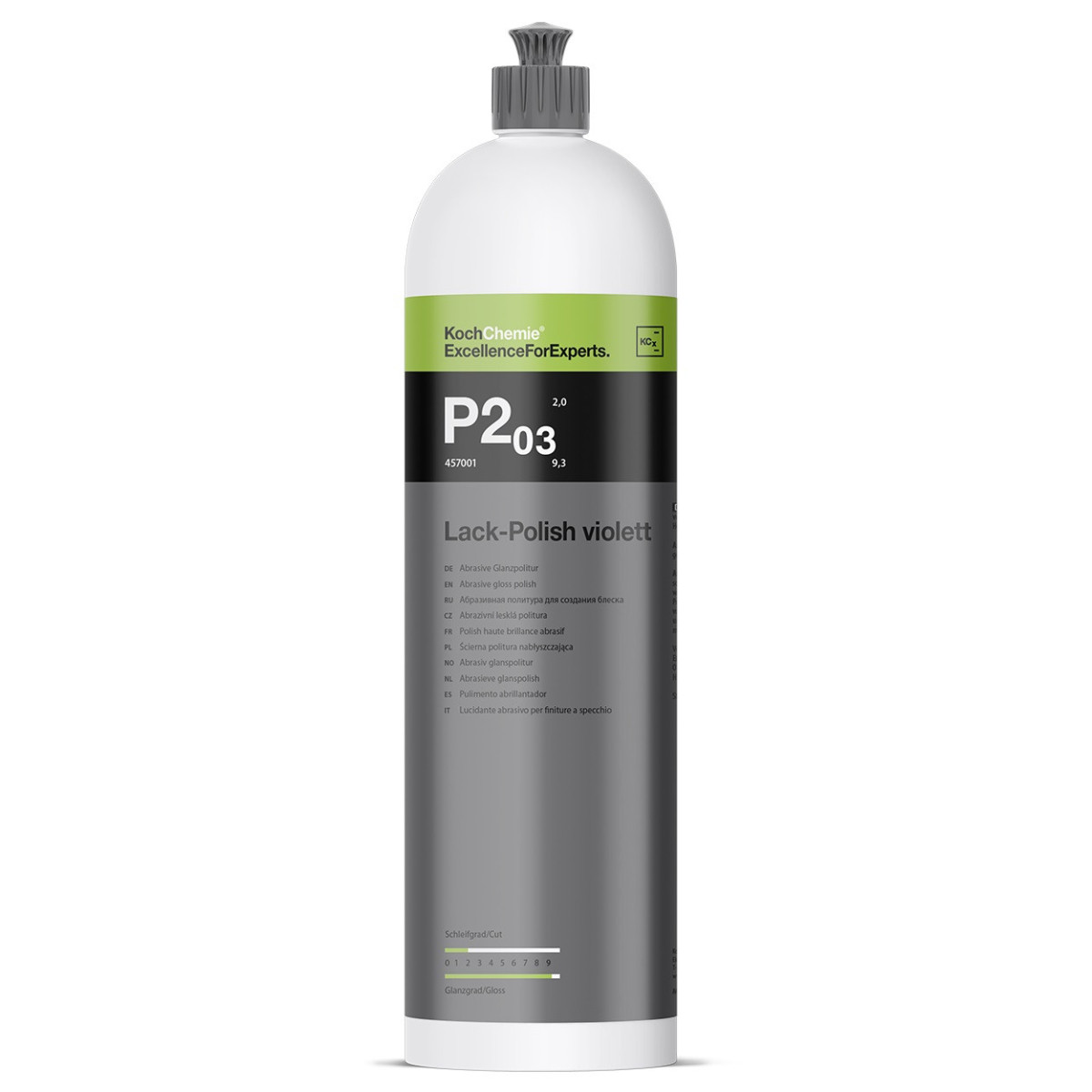 KOCH CHEMIE Lack-Polish violett P2.03 Polierpaste, 1 L KOCH CHEMIE Lack-Polish violett P2.03 Polierpaste, 1 L