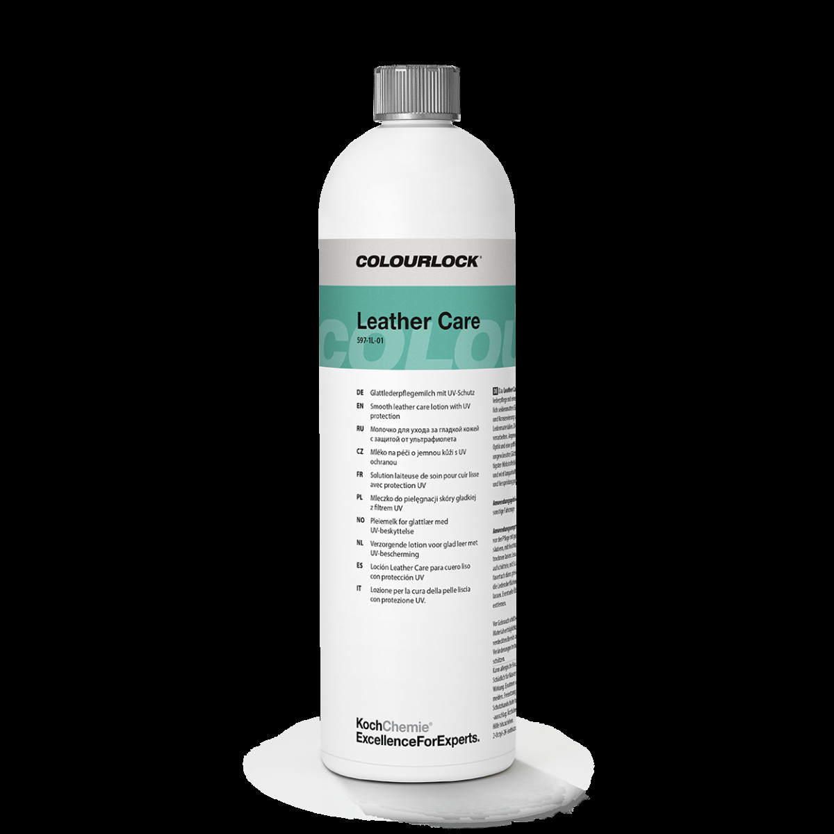 KOCH CHEMIE Colourlock Leather Care, Lederpflege mit UV-Schutz, 1 l