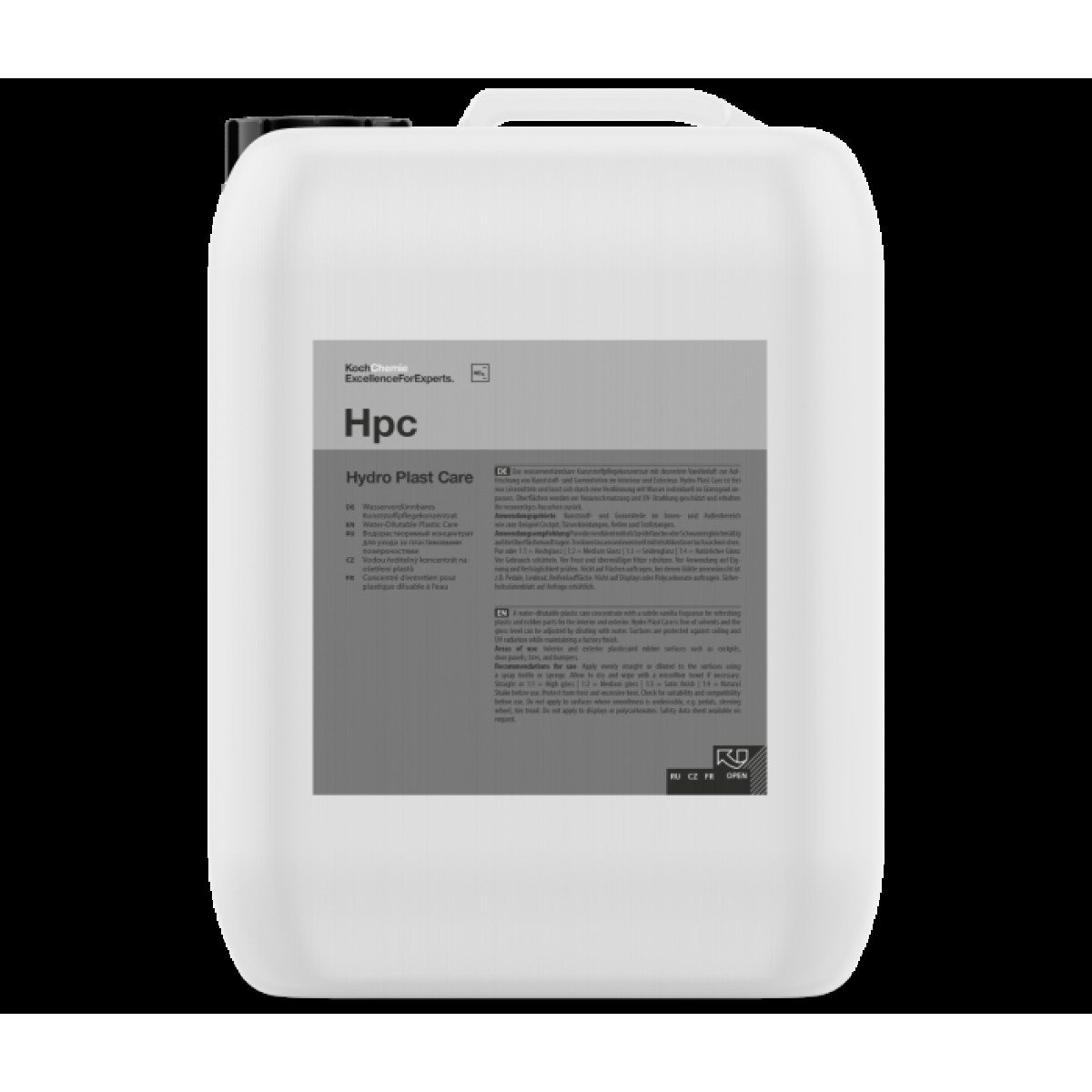KOCH CHEMIE Hpc Hydro Plast Care, Kunststoffreiniger, 5 L