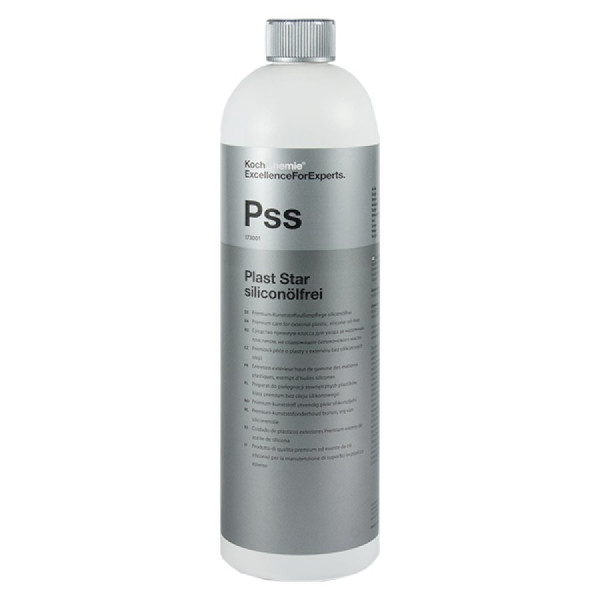 KOCH CHEMIE Care for External Plastic Without Silicone Plast Star Pps, silikonfreies Kunststoff-Außenpflegemittel, 1L