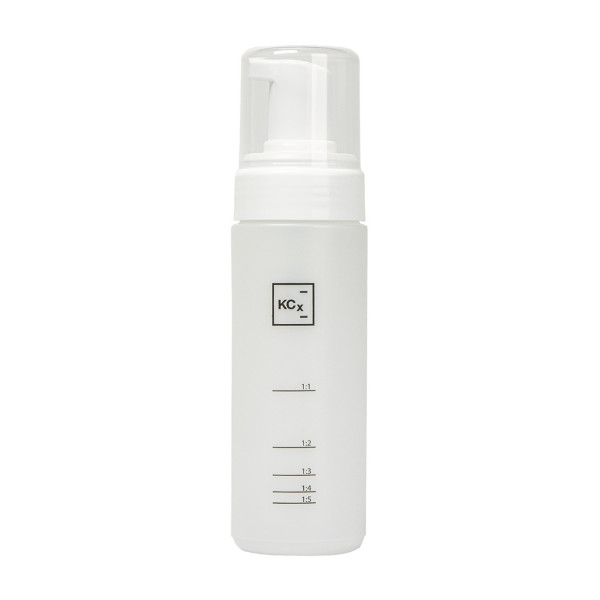 KOCH CHEMIE Bottle with Foamer Dispenser with Scale, Flasche mit Aufschäumerspender mit Skala, 150ml