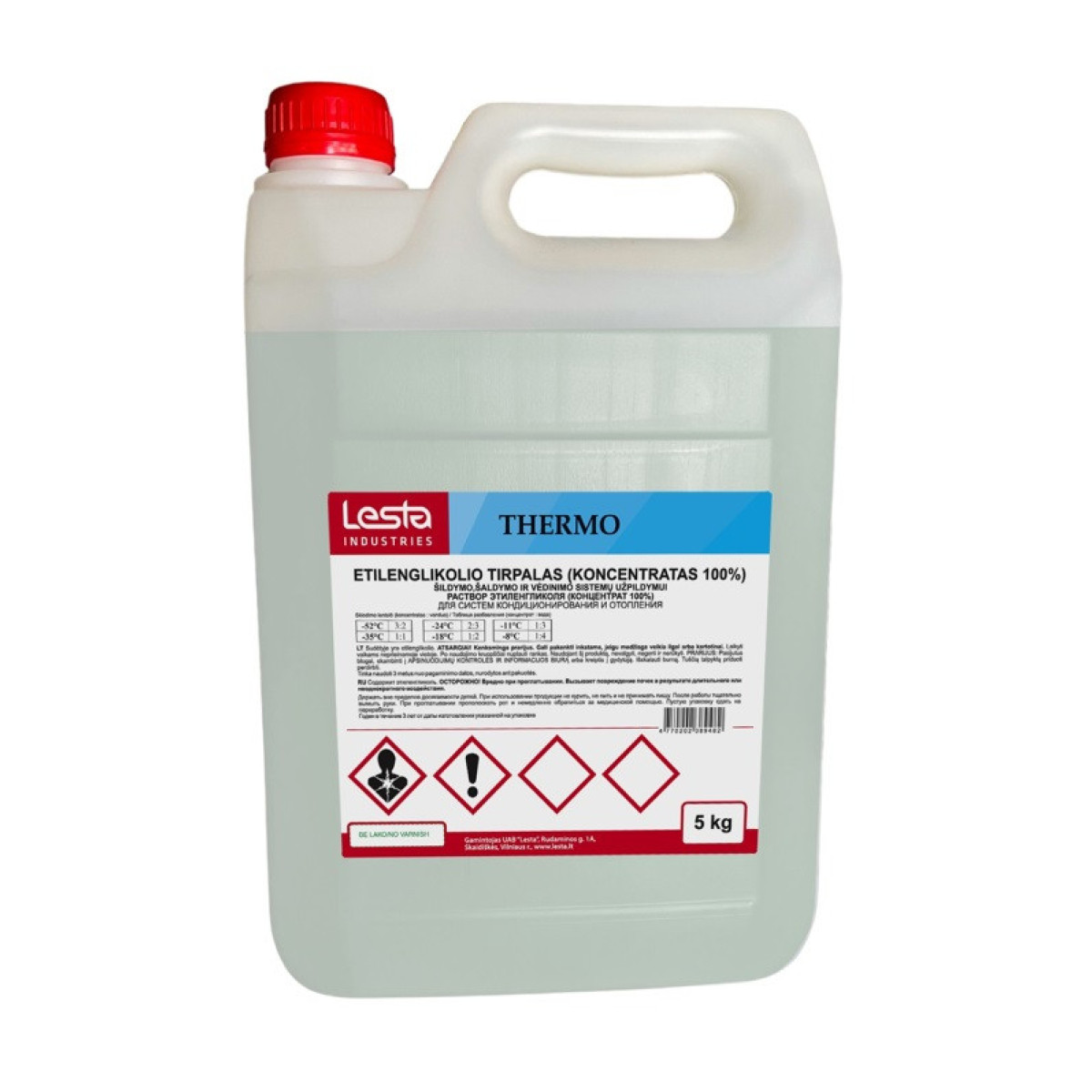 LESTA Ethylene glycol solution 100%, Ethylenglykollösung, 5 Kg