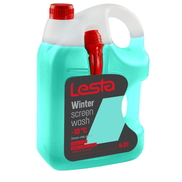 LESTA Windscreen Washer Fluid -10°C, Scheibenwaschflüssigkeit, 4 L