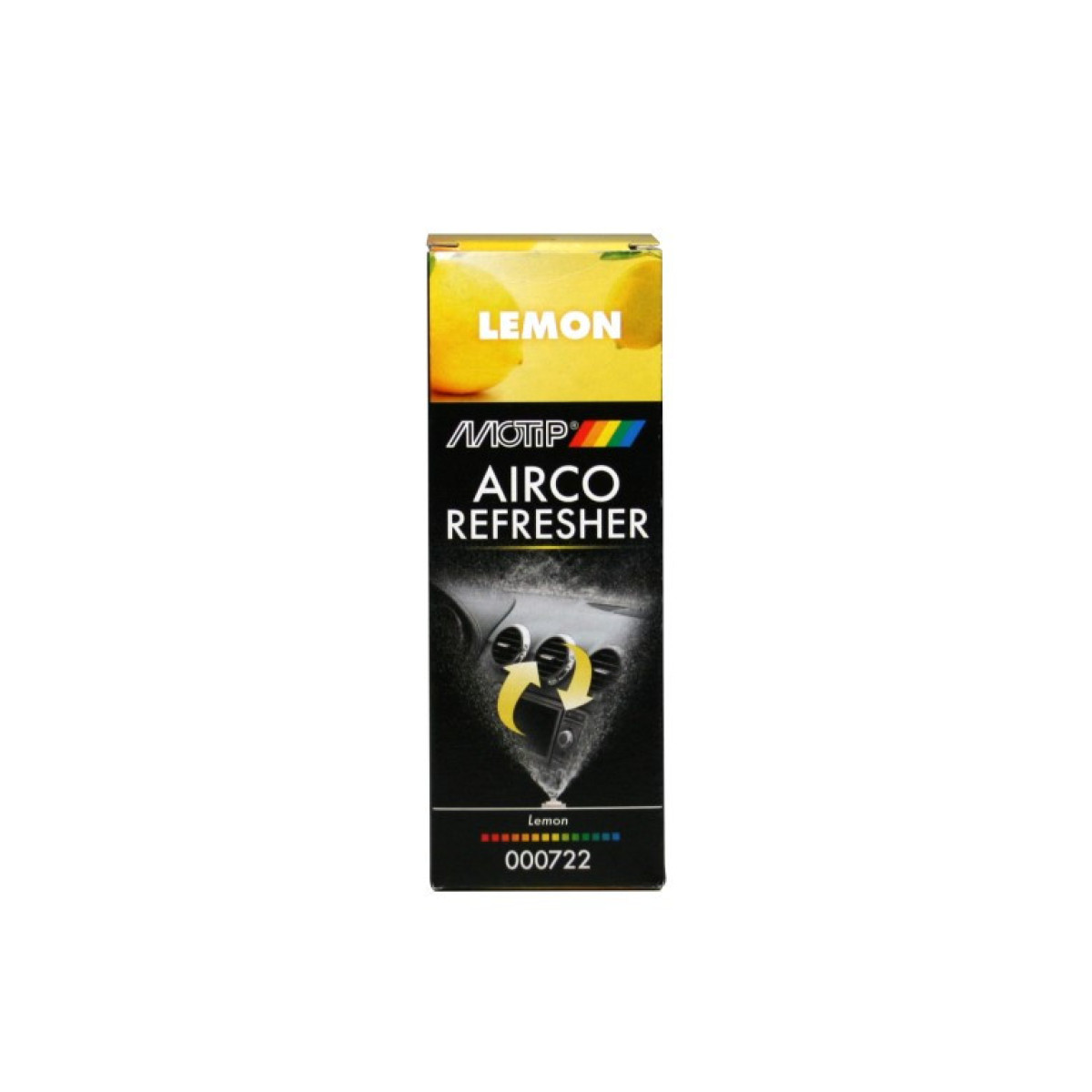 MOTIP Airco Refreshener Lemon, Conditioner-Reiniger, 150 ml