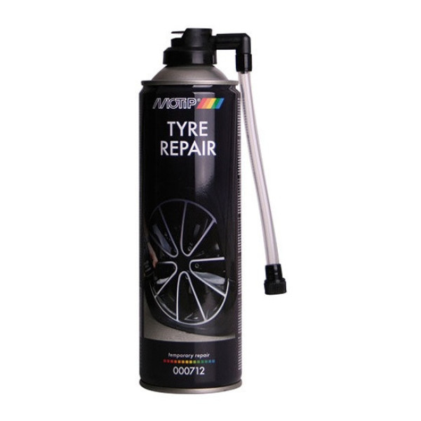 MOTIP Tyre Leaks, Aerosol zum Reifenbefüllen, 500 ml