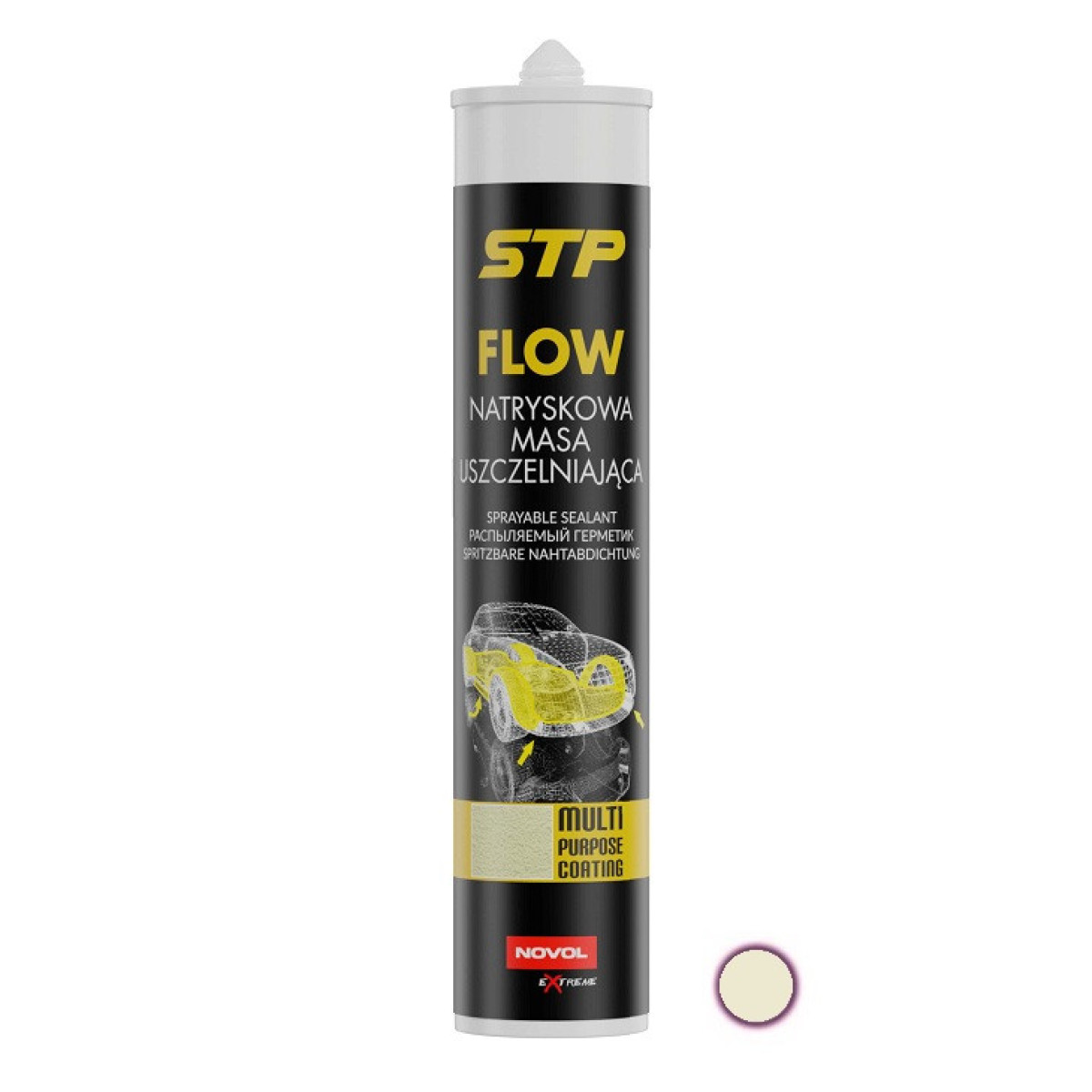 NOVOL FLOW Sprayable Sealant Beige, sprühbares Dichtmittel, beige 290 ml NOVOL FLOW Sprayable Sealant Beige, sprühbares Dichtmittel, beige 290 ml