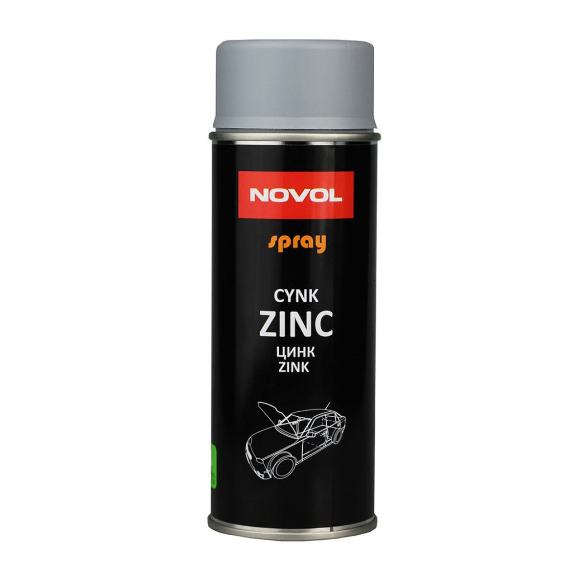 NOVOL Spray Zinc, Zinkspray, Aerosol, 400ml NOVOL Spray Zinc, Zinkspray, Aerosol, 400ml