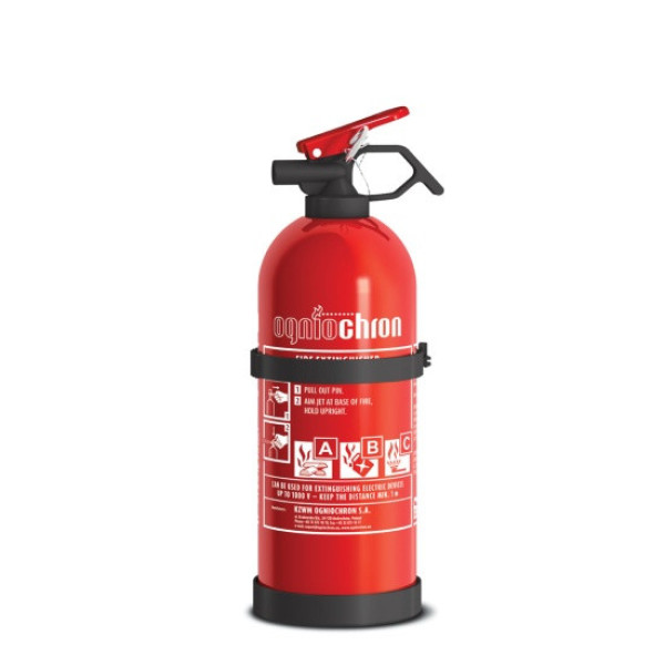 OGNIOCHRON Pulverlöscher mit Manometer ABC 1 kg
