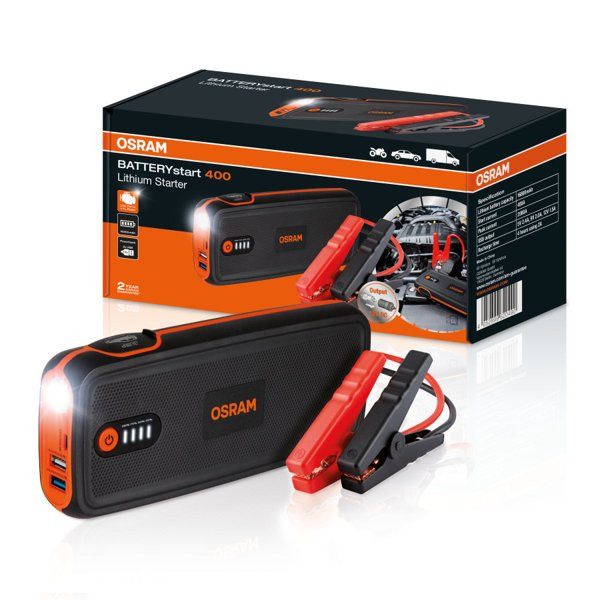 OSRAM ACE Batterie-Starter, Lithium 16800mAh, min. Strom 400A, max. 2000A OSRAM ACE Batterie-Starter, Lithium 16800mAh, min. Strom 400A, max. 2000A