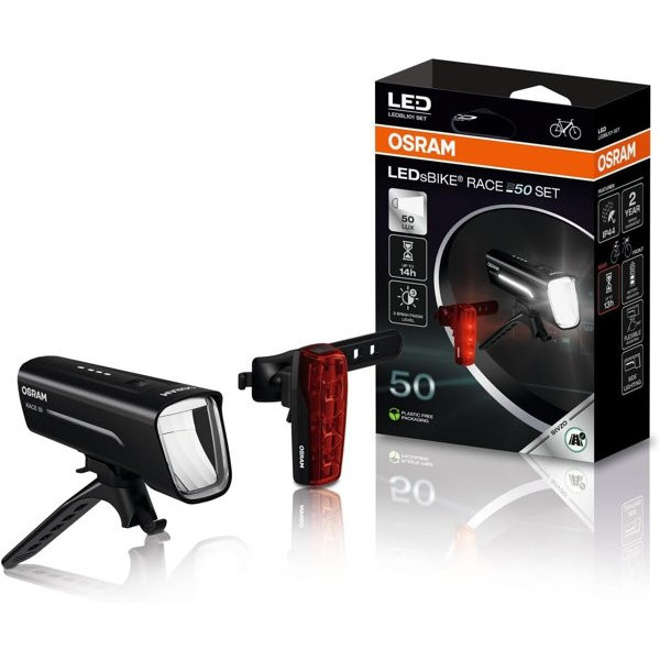 OSRAM LED'sBike 50, Fahrradbeleuchtungsset