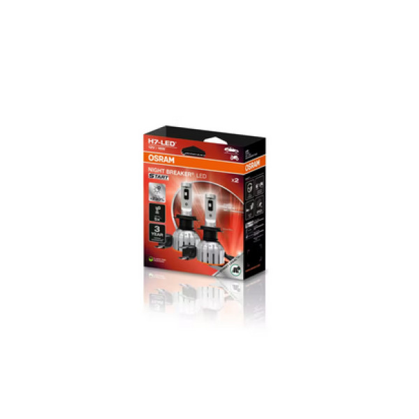 OSRAM Autolampen NIGHT BREAKER LED H7 16W 6000K, 2 Stück