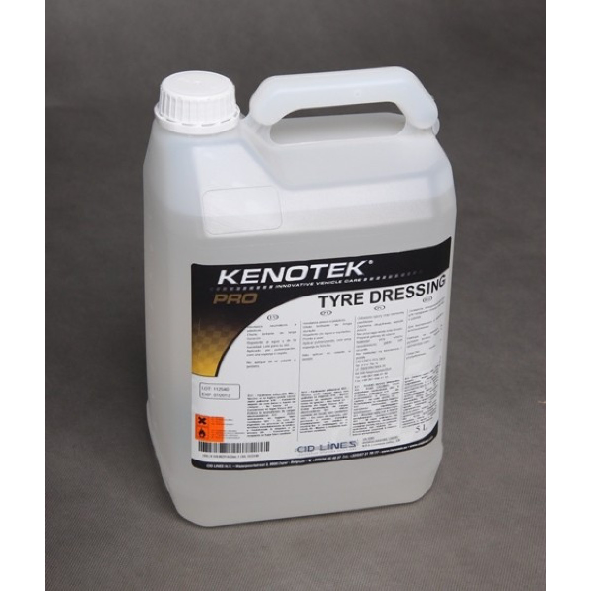 KENOTEK Tyre Dressing, Silikon-Reifenpflegemittel, 5 l