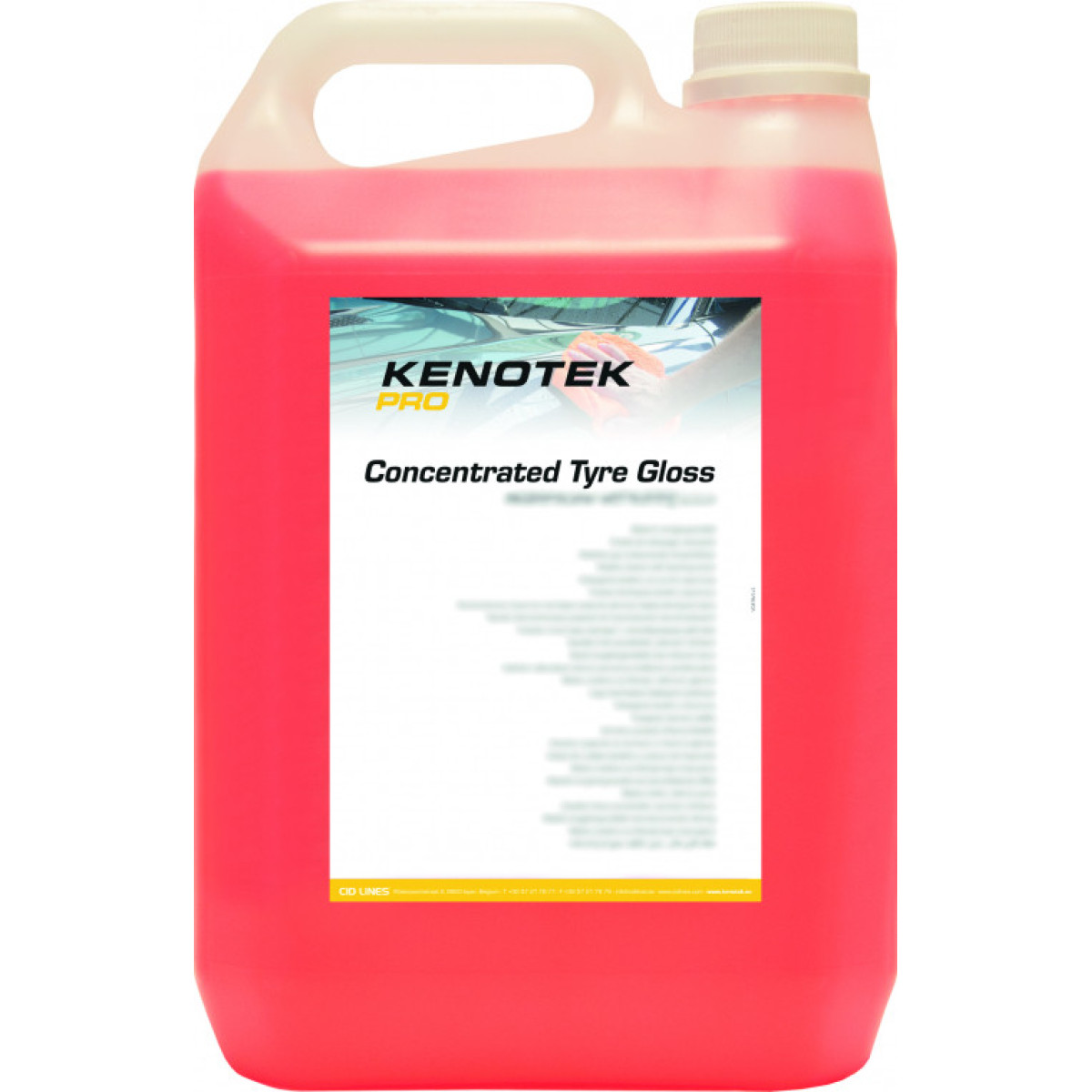 KENOTEK Concentrated Tire Gloss, Reifenglanzkonzentrat, 5l