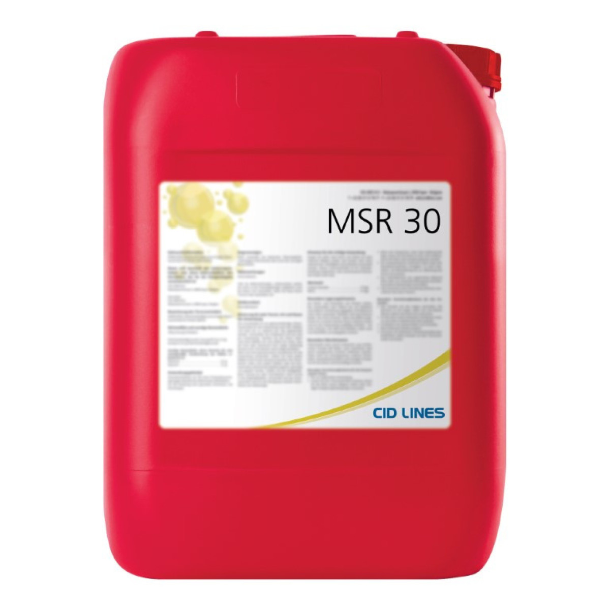 KENOTEK Acid cleaner for premises MSR30, Säurehaltiger Reiniger für Werkstatträume, 10l