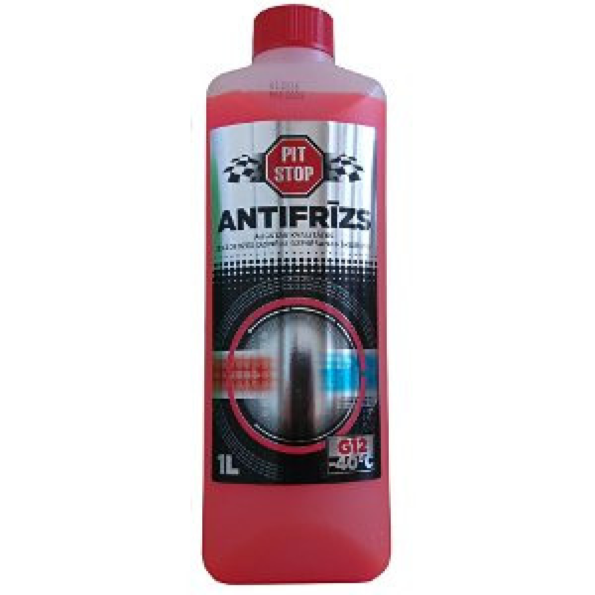 PITSTOP Premium-Kühlmittel -40°C (G12), rot, 1 l