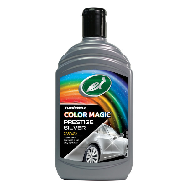 TURTLE WAX Color Magic Silver, Politur, grau, 500 ml