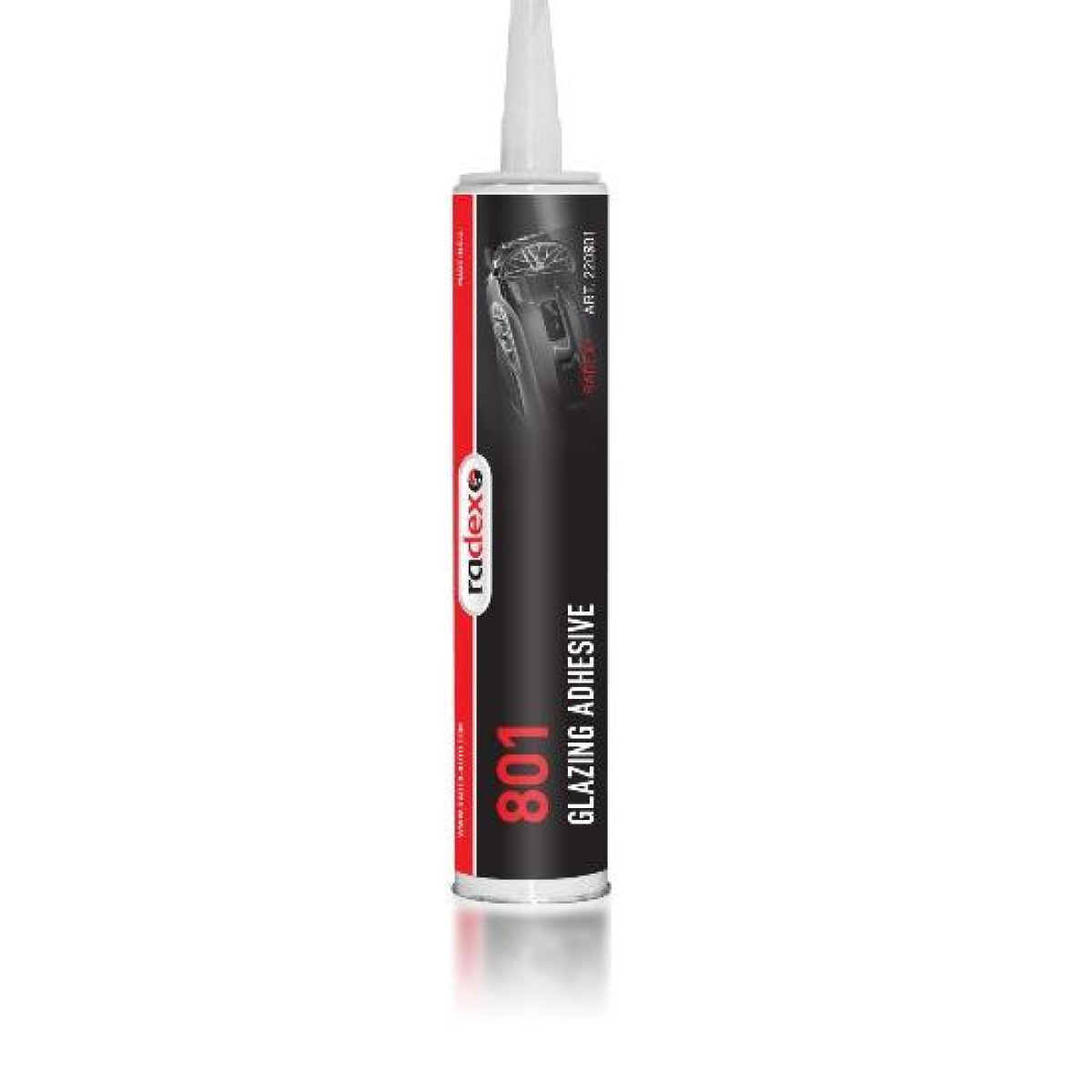 RADEX 801 Glazing Adhesive Fast, Scheibenkleber, 310 ml RADEX 801 Glazing Adhesive Fast, Scheibenkleber, 310 ml