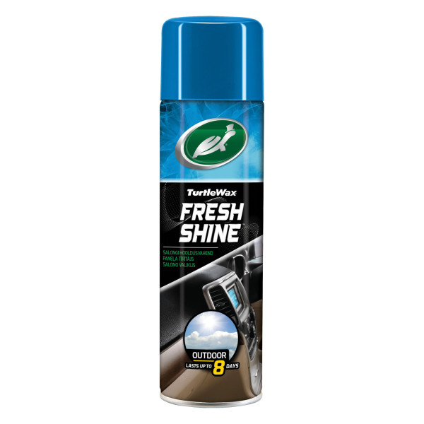 TURTLE WAX Fresh Shine Outdoor, Kunststoffpolitur innen, 500 ml