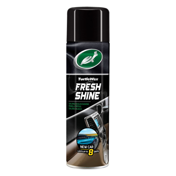 TURTLE WAX Fresh Shine New Car, Innenraum-Kunststoffpolitur, 500 ml